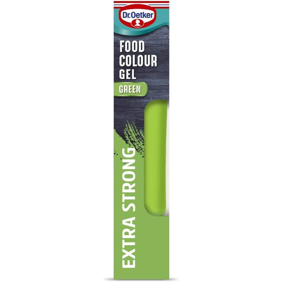 Χρώμα Ζαχαροπλαστικής Τζελ Πράσινο Dr. Oetker Extra Strong Food Colour Gel Green 15ml