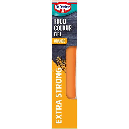 Χρώμα Ζαχαροπλαστικής Τζελ Πορτοκαλί Dr. Oetker Extra Strong Food Colour Gel Orange 15ml