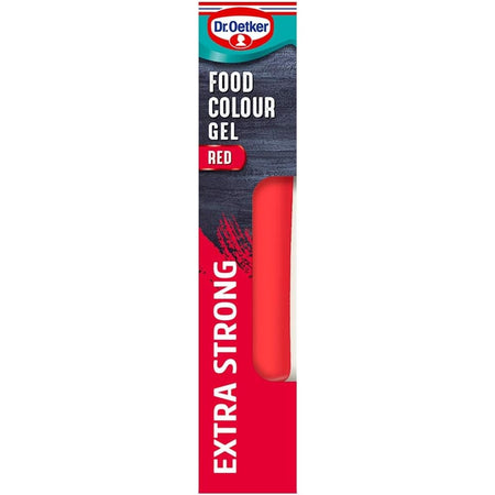 Χρώμα Ζαχαροπλαστικής Τζελ Κόκκινο Dr. Oetker Extra Strong Food Colour Gel Red 15ml