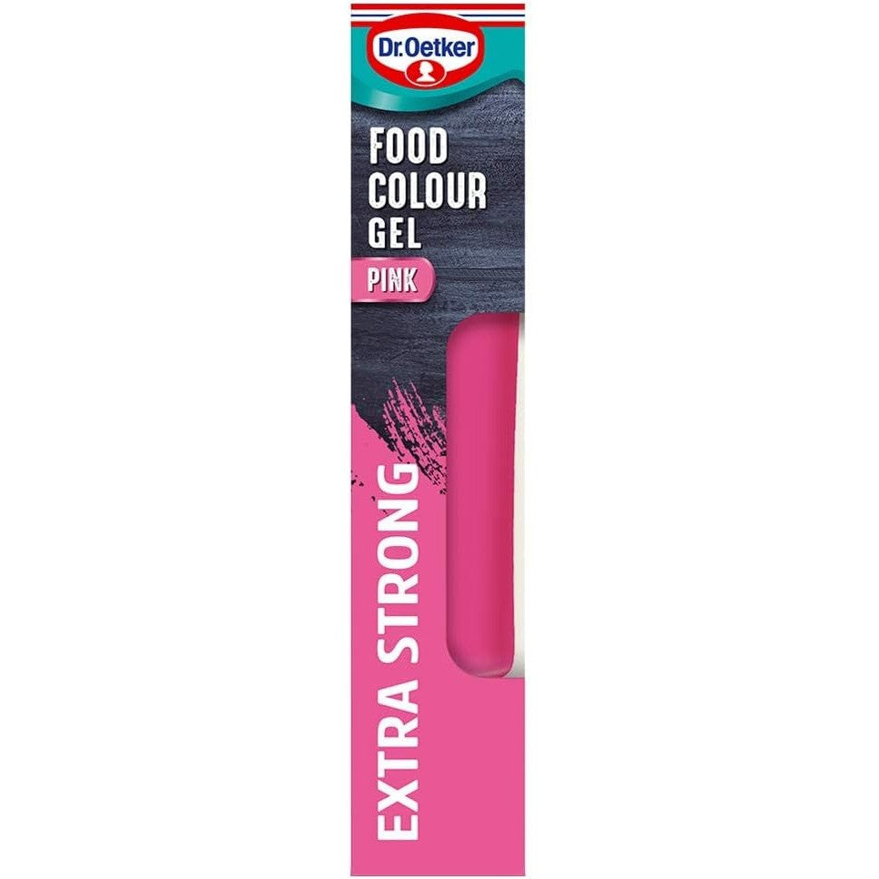 Χρώμα Ζαχαροπλαστικής Τζελ Ροζ Dr. Oetker Extra Strong Food Colour Gel Rose 15ml