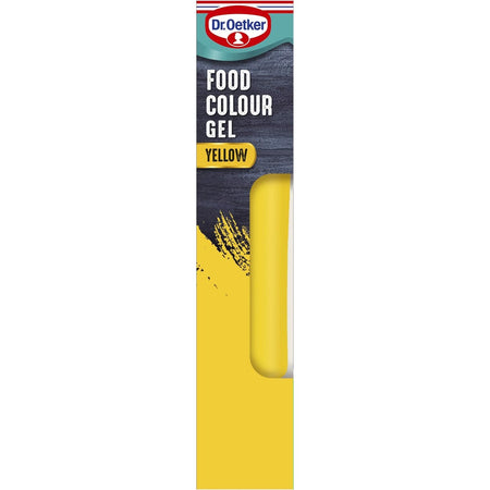 Χρώμα Ζαχαροπλαστικής Τζελ Κίτρινο Dr. Oetker Extra Strong Food Colour Gel Yellow 15ml