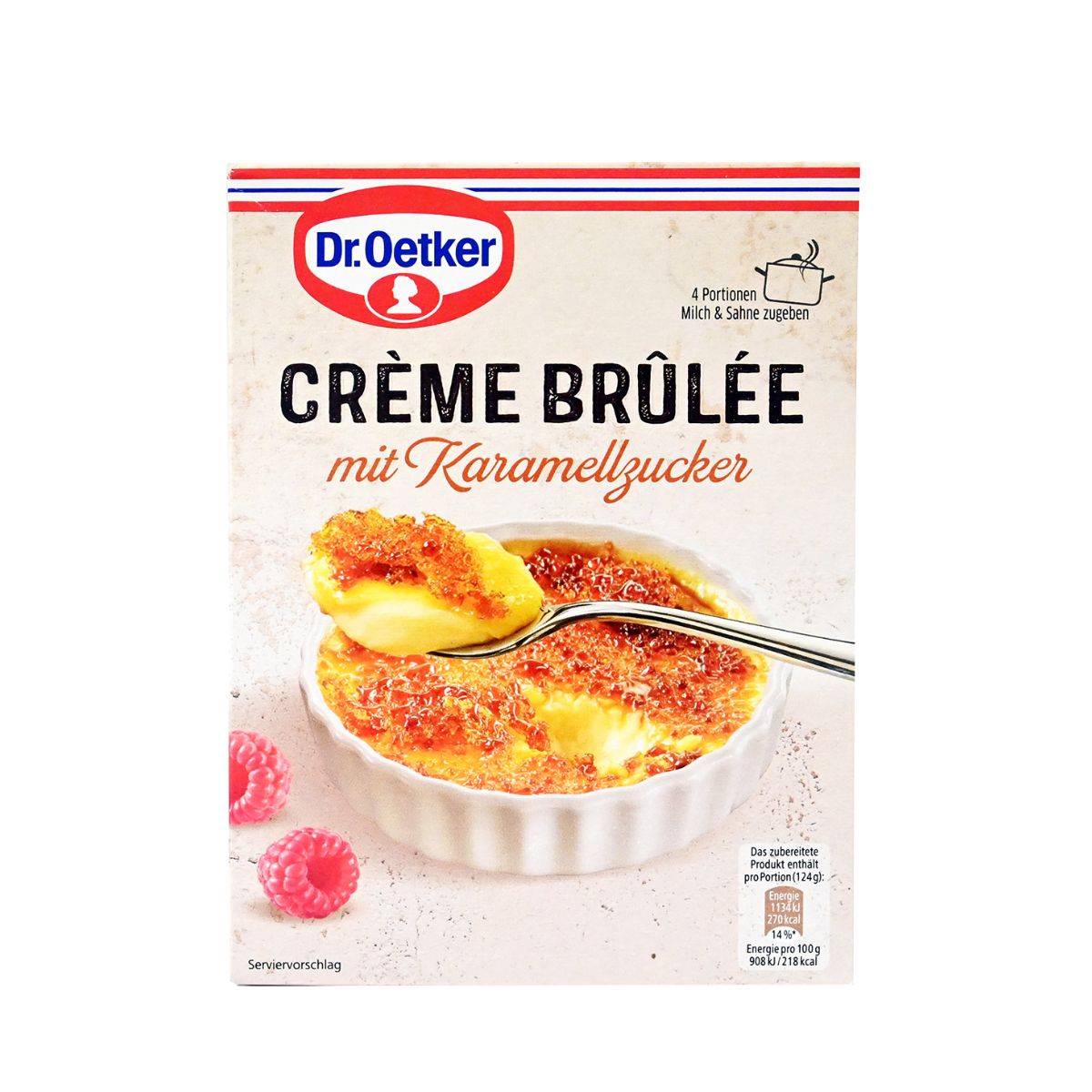 Μείγμα για Κρεμ Μπρουλέ Dr. Oetker Creme Brulee