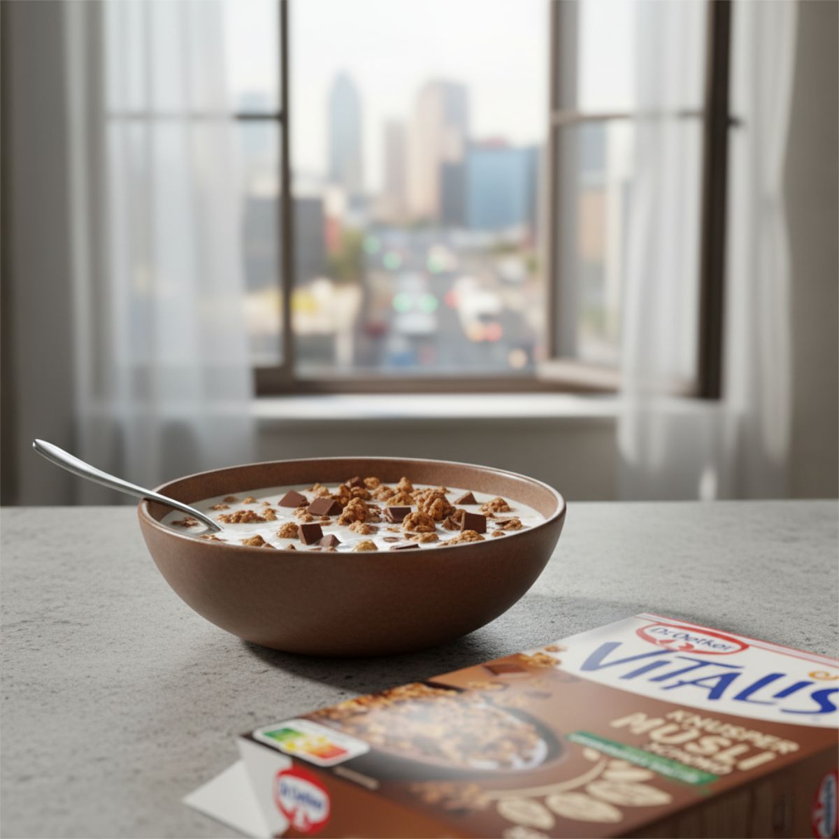 Μούσλι με Σοκολάτα Dr. Oetker Vitalis Schokomusli