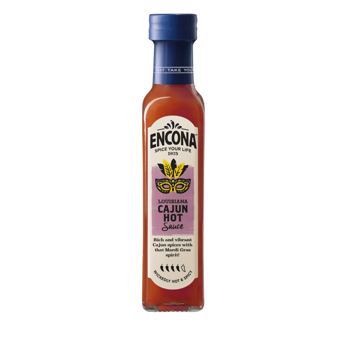 Σάλτσα Encona Luisiana Cajun Hot Sauce