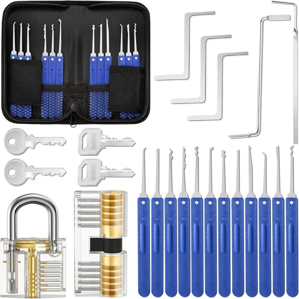 Σετ Πρακτικής Ξεκλείδωμα Κλειδαριών Eventronic Lock Picking Set 25 Τεμαχίων