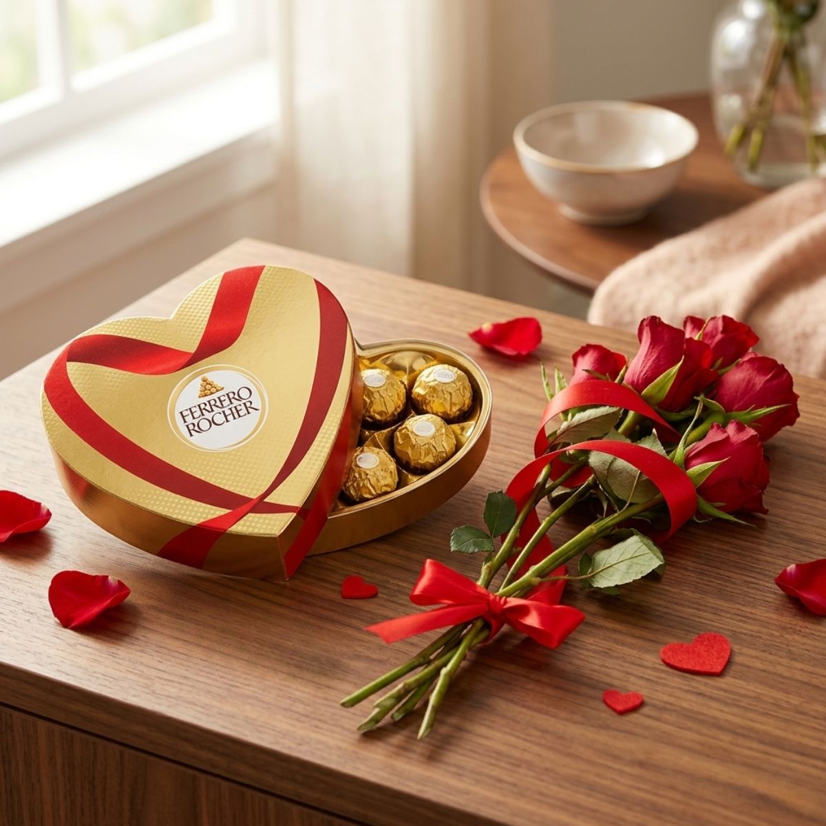 Σοκολατάκια Ferrero Rocher Heart Box