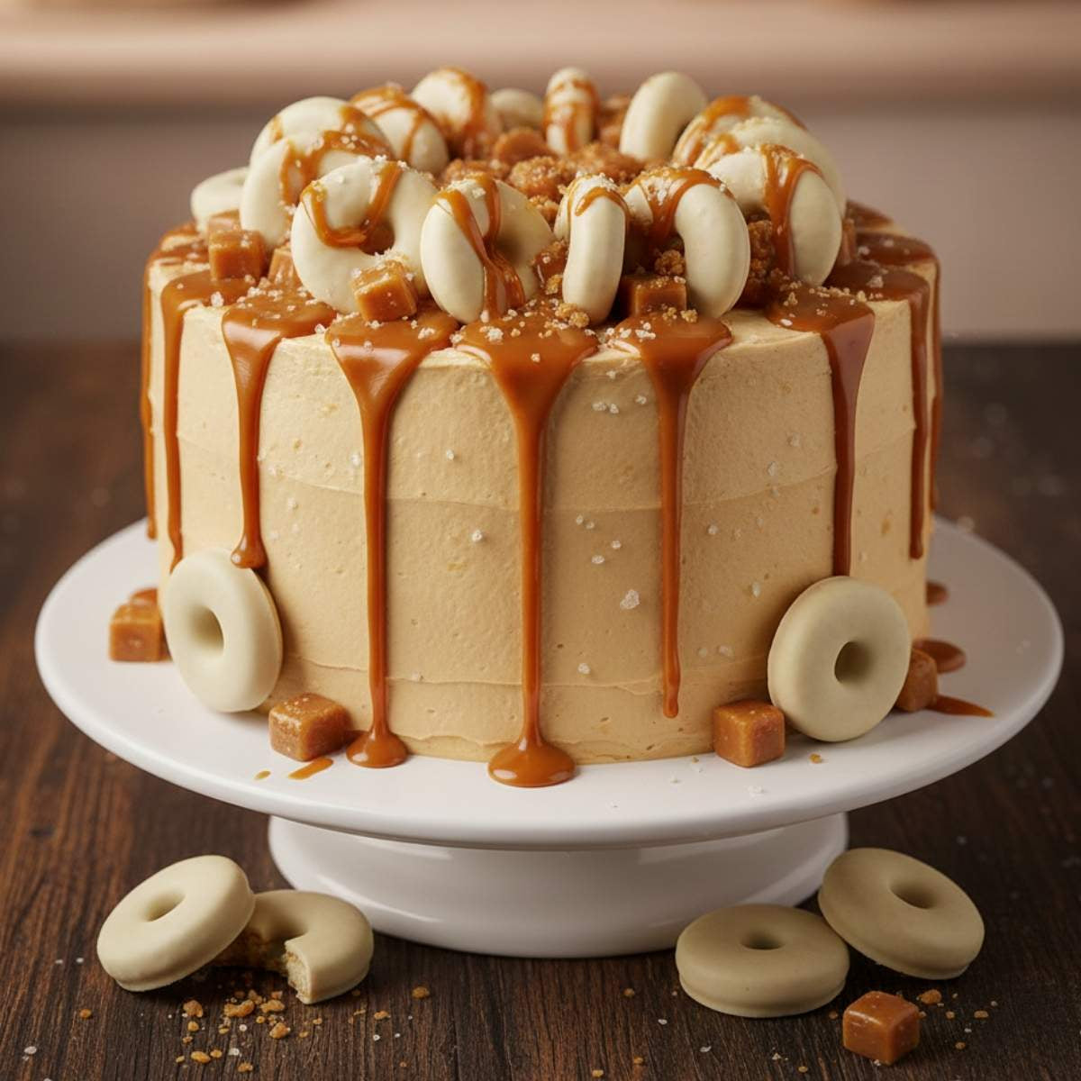 Μπισκότα Λευκής Σοκολάτας με Αλμυρή Καραμέλα Filipinos Salted Caramel and White Chocolate