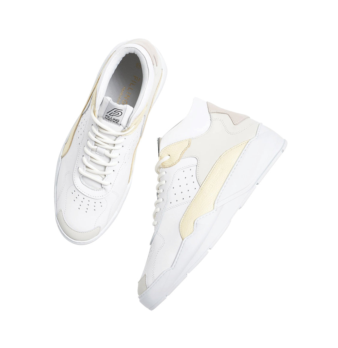 Filling Pieces Lay Up Icey Flow 2.0 White Yellow