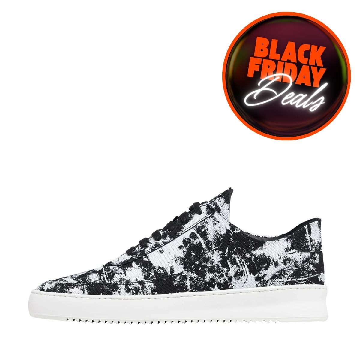 Ανδρικά Αθλητικά Παπούτσια Filling Pieces Low Mondo Ripple Stroke Black