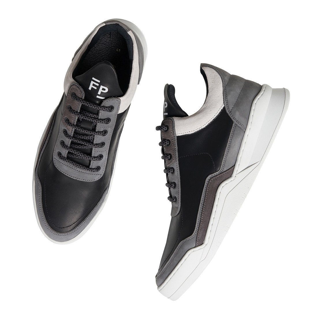 Filling Pieces Low Top Ghost Decon Black