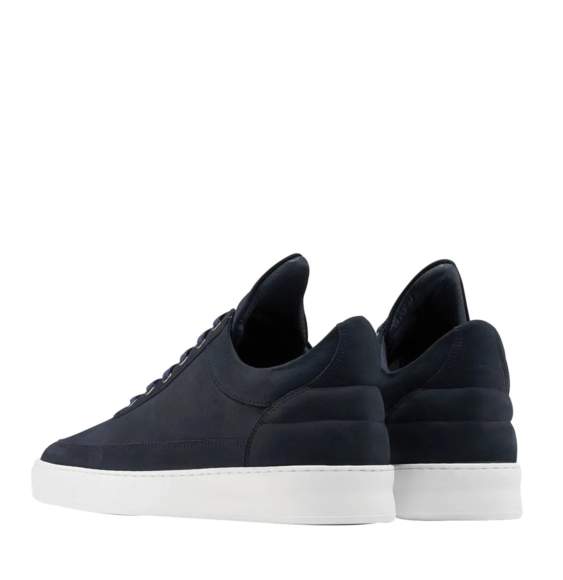 Filling Pieces Low Top Plain Lane Nubuck Navy
