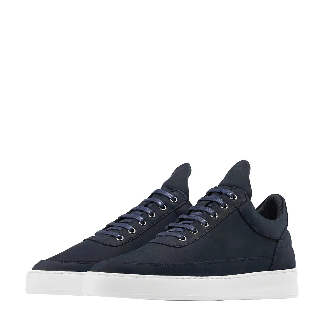 Filling Pieces Low Top Plain Lane Nubuck Navy