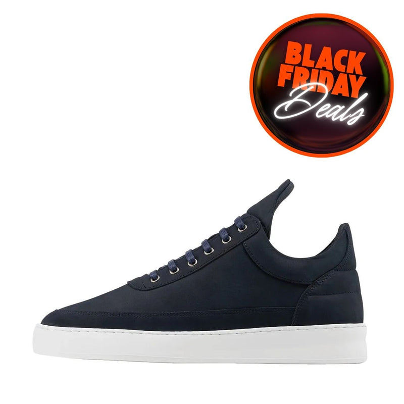 Ανδρικά Αθλητικά Παπούτσια Filling Pieces Low Top Plain Lane Nubuck Navy