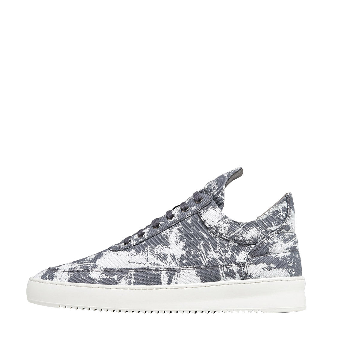 Filling Pieces Low Top Ripple Stroke Grey