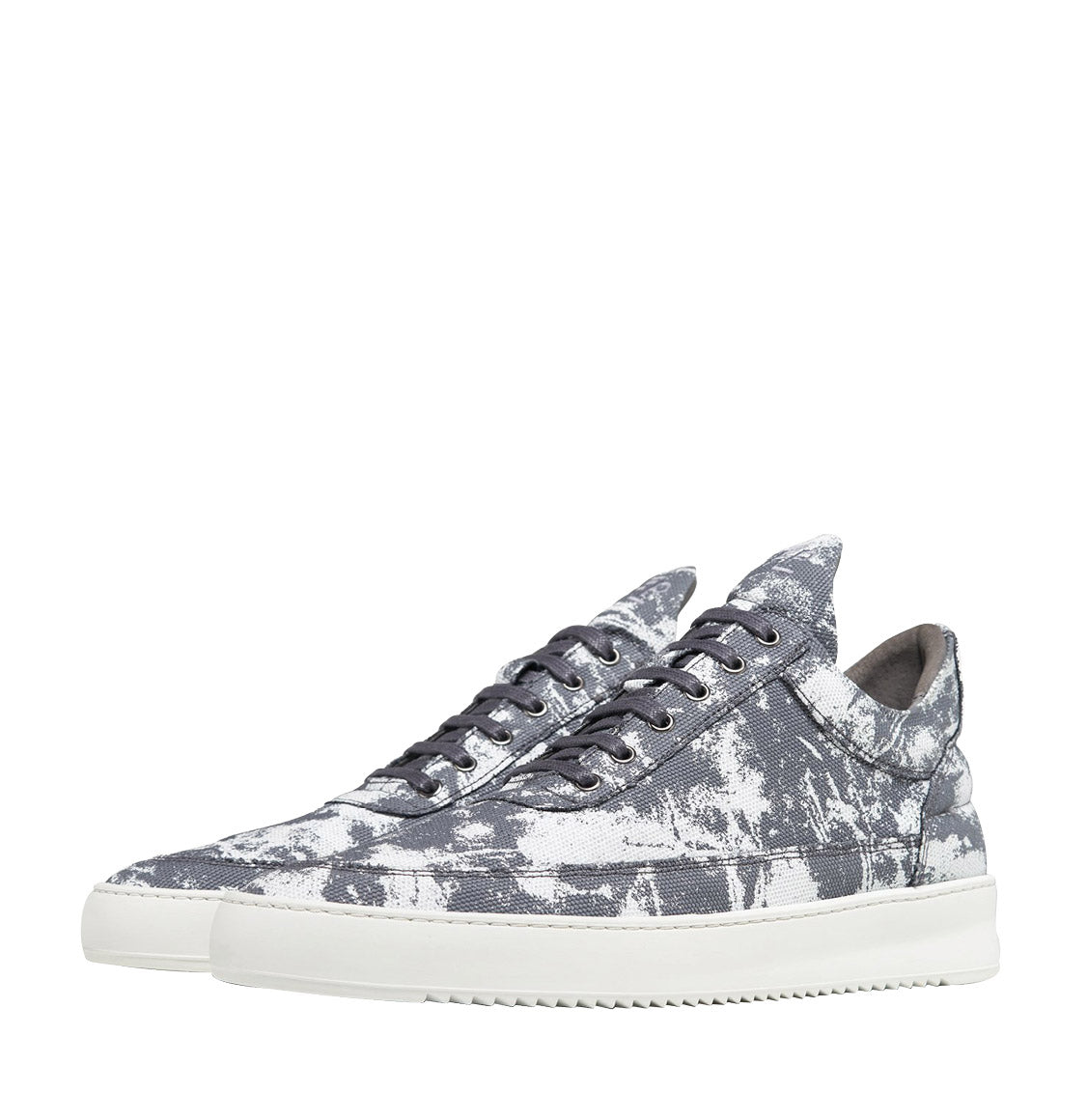 Filling Pieces Low Top Ripple Stroke Grey