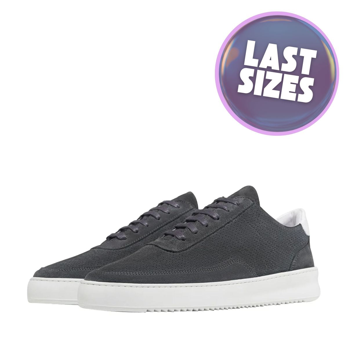 Ανδρικά Αθλητικά Παπούτσια Filling Pieces Mondo Ripple Perforated Grey