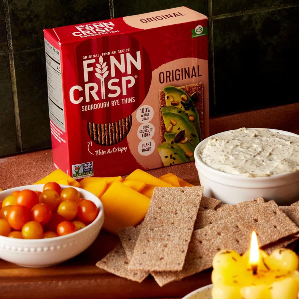 Φρυγανιές Σίκαλης Ολικής Άλεσης Finn Crisp Original