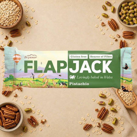 Μπάρα Δημητριακών με Βρώμη και Φυστίκι Flapjack Pistachio