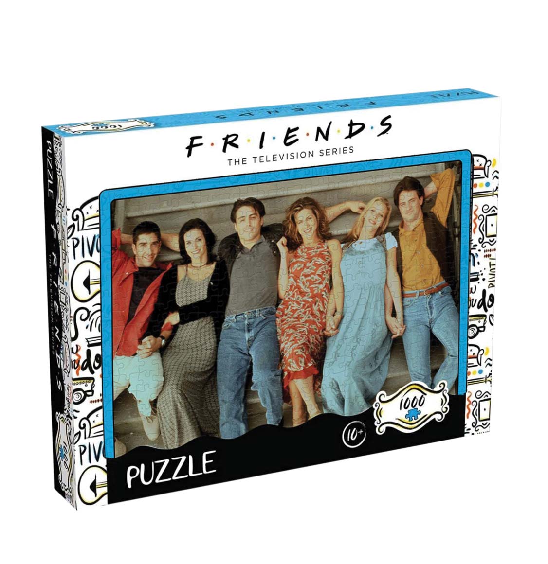 Παζλ Friends Stairs Puzzle Winning Moves (1000 Κομμάτια)