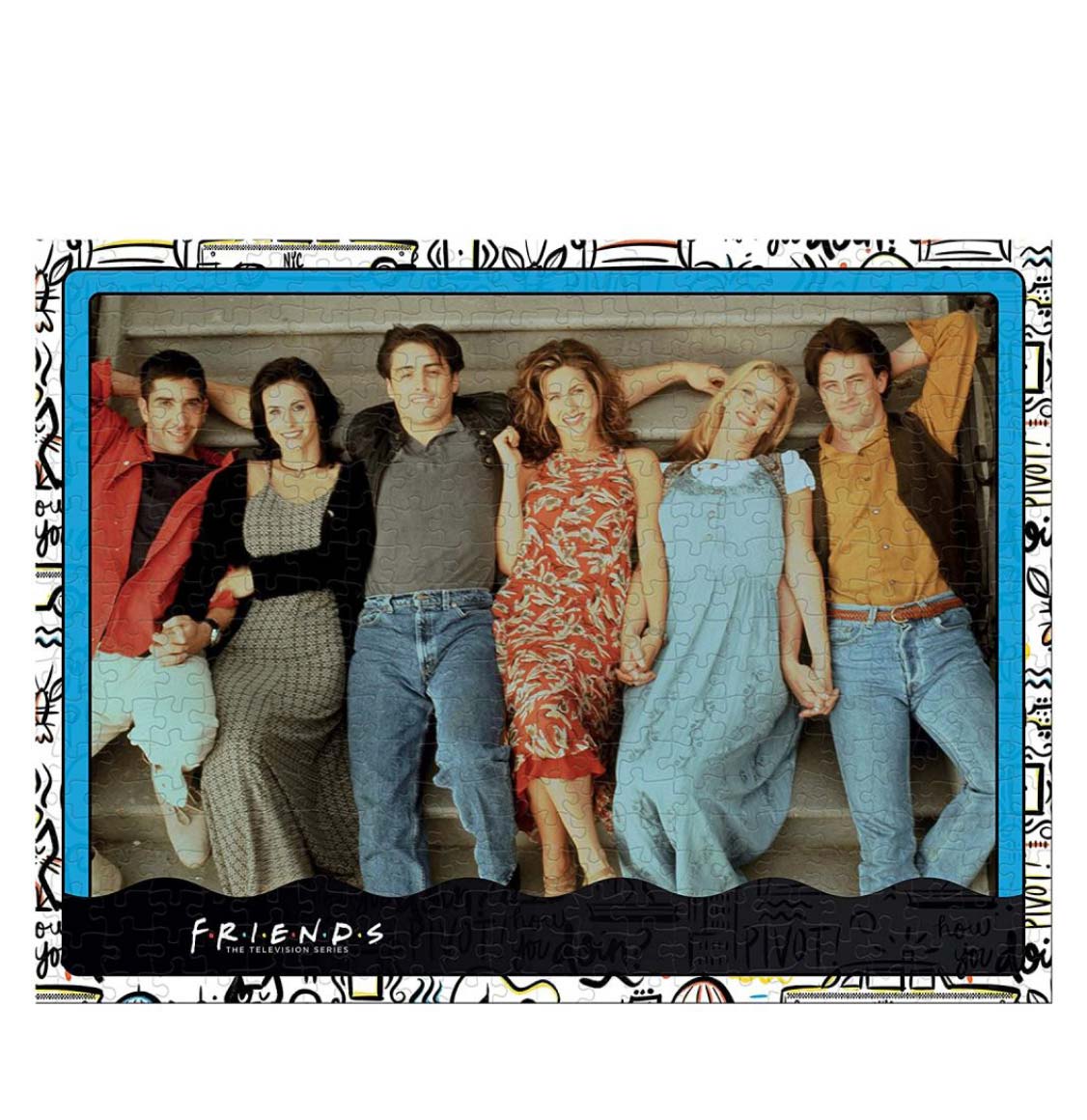 Παζλ Friends Stairs Puzzle Winning Moves (1000 Κομμάτια)