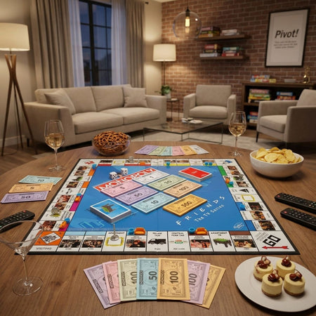 Επιτραπέζιο Monopoly Friends Winning Moves (Στα Αγγλικά)