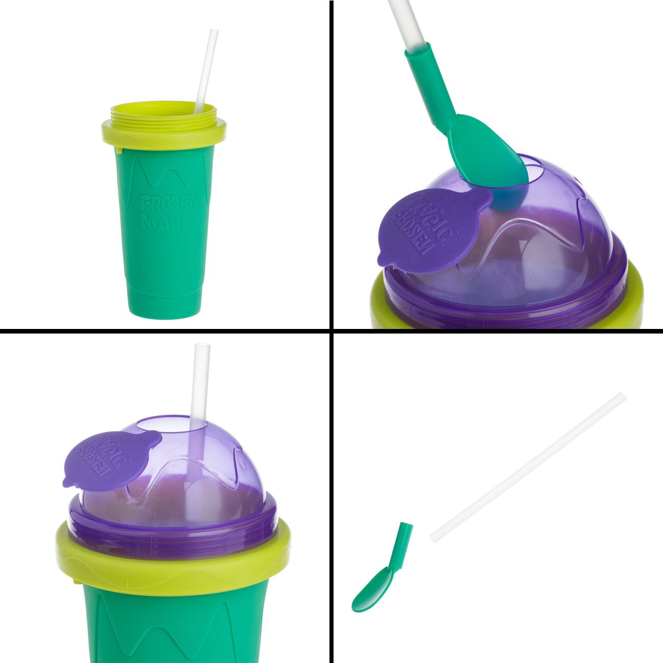 Χειροκίνητος Παρασκευαστής Γρανίτας Frozen Magic Smoothie Maker Cup 350ml