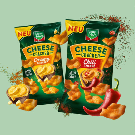Σνακ Πατάτας με Τσίλι και Τυρί Funny Frisch Cracker Chili Cheese