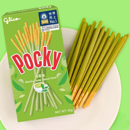 Στικ Μπισκότου Μάτσα Glico Pocky Matcha Biscuit Sticks