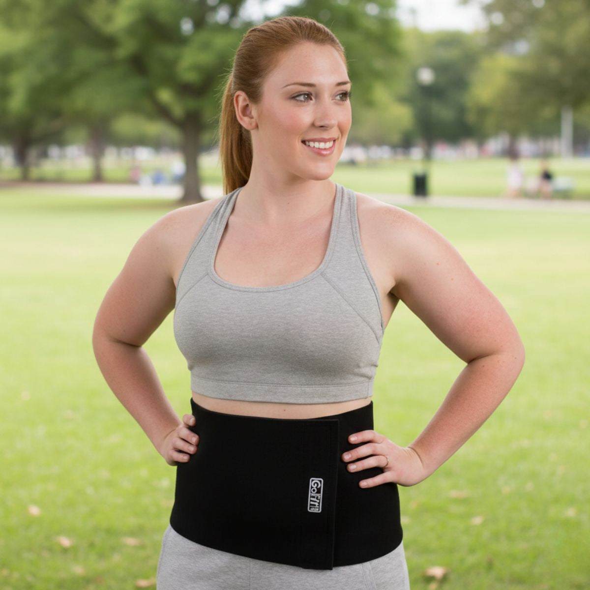 Ζώνη Αδυνατίσματος GoFit Waist Away Neoprene Trimmer