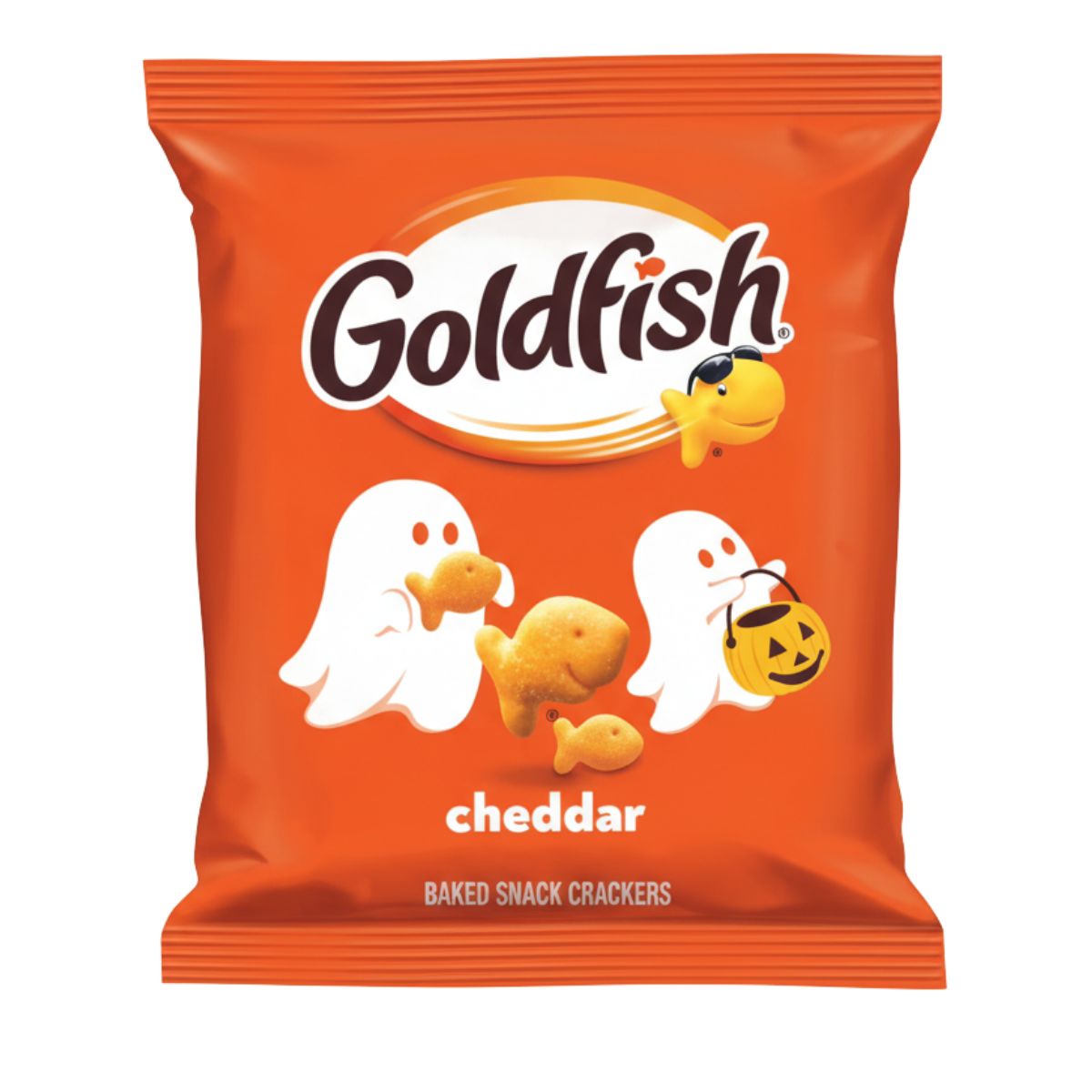 Αλμυρό Σνακ Halloween Pepperidge Farm Goldfish Cheddar Snack Glows in the Dark