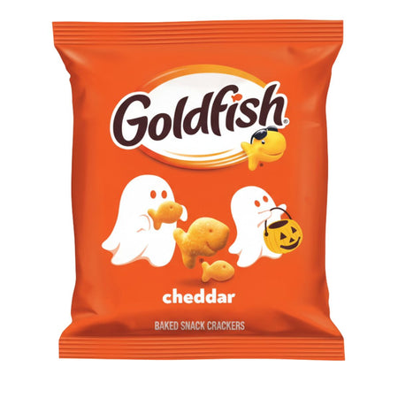Αλμυρό Σνακ Halloween Pepperidge Farm Goldfish Cheddar Snack Glows in the Dark