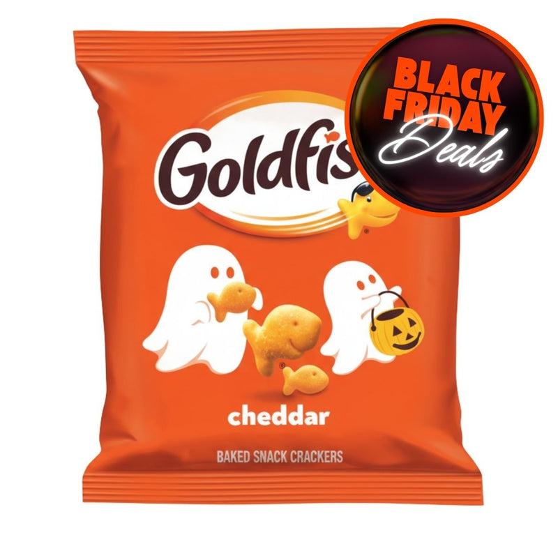 Αλμυρό Σνακ Halloween Pepperidge Farm Goldfish Cheddar Snack Glows in the Dark
