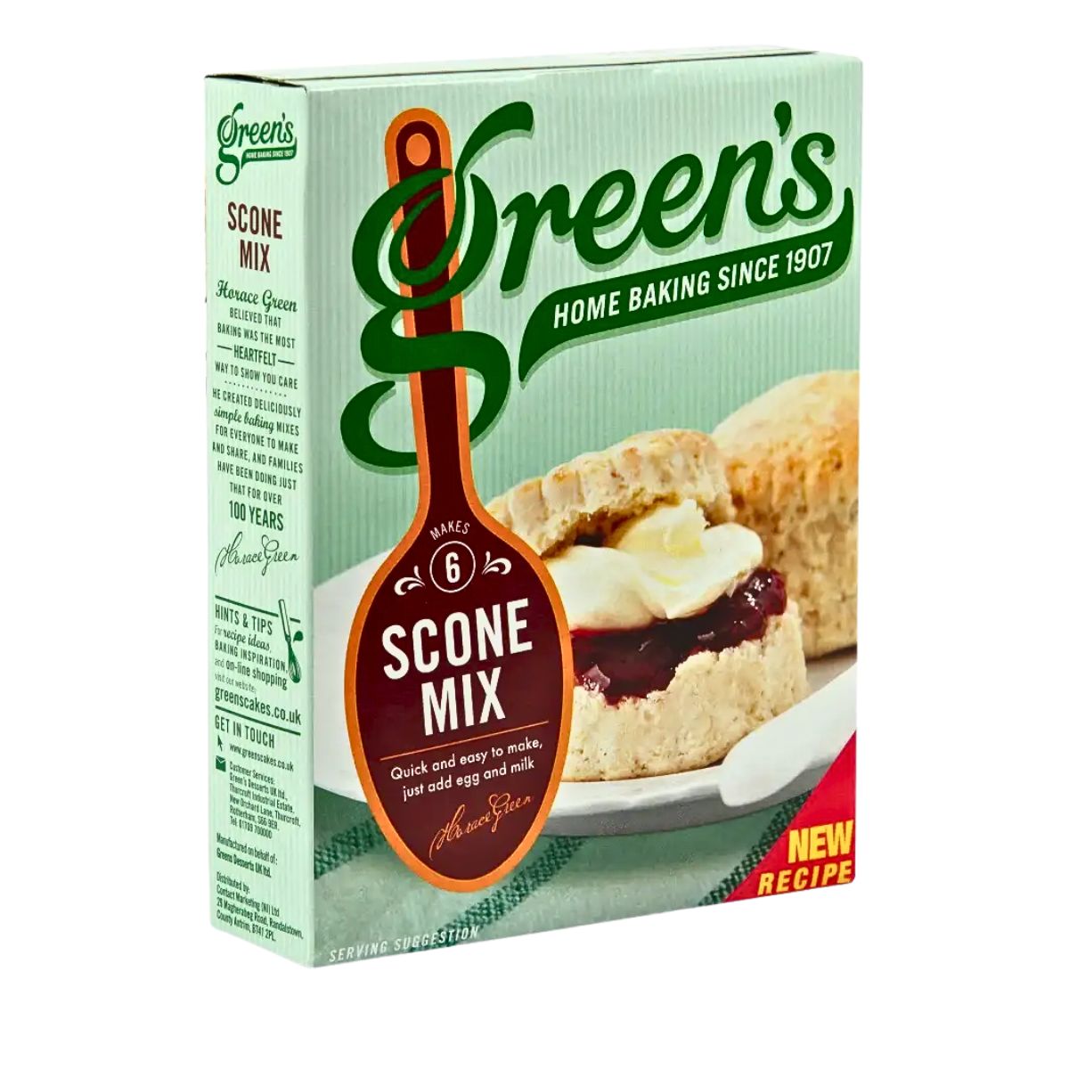 Μείγμα για Κέικ Greens Scone Mix Home Baking