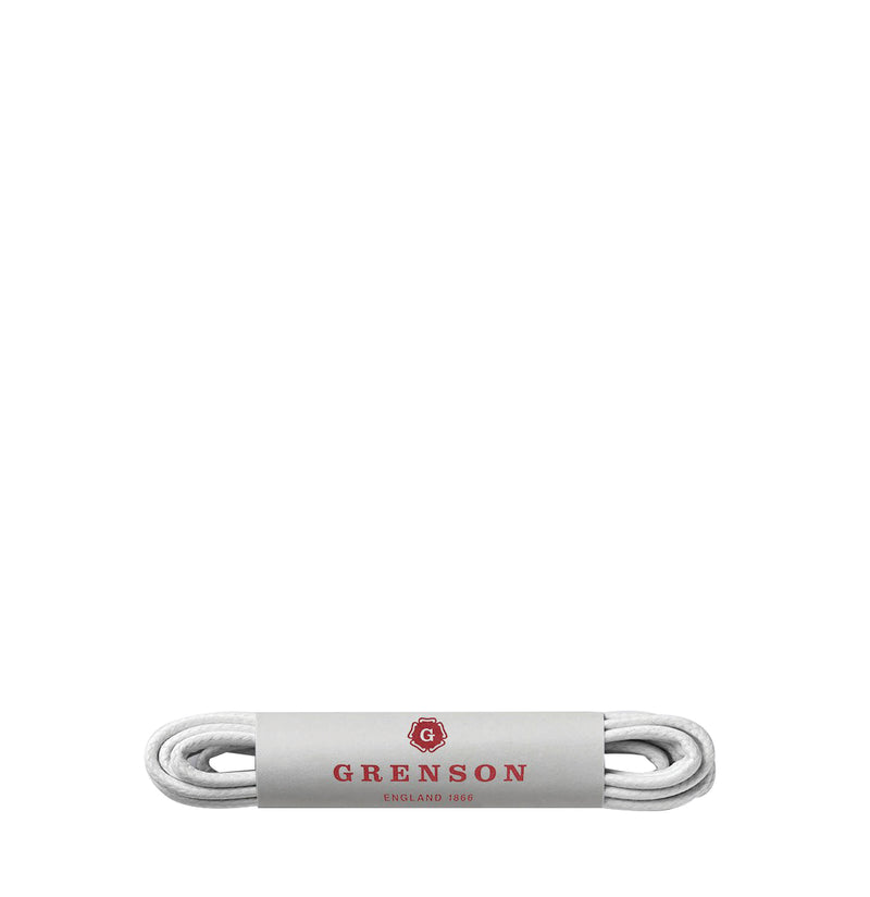 Grenson Shoe Laces Off White