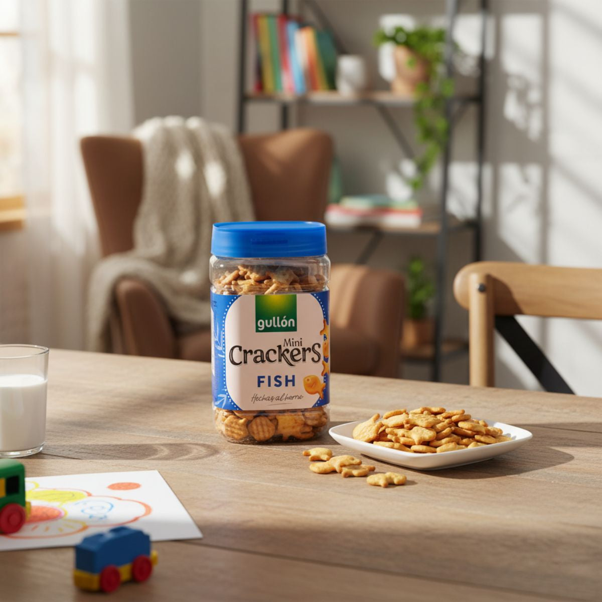 Μπισκότα Αλμυρά Παιδικά Gullon Mini Fish