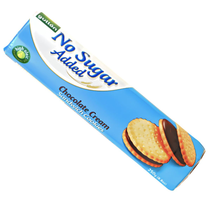 Μπισκότα Γεμιστά Gullon No Added Sugar Chocolate Cream Sandwich Cookies