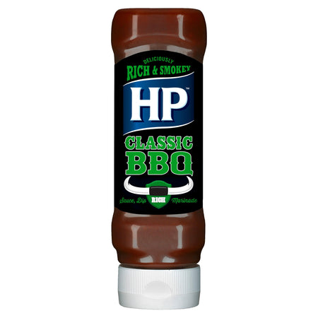 Heinz HP Classic BBQ Rich And Smokey Sauce Sqeeze Bottle 465g