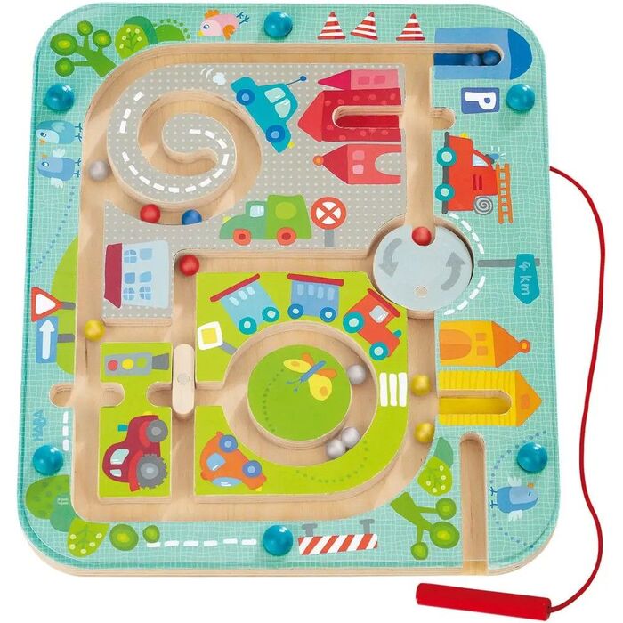 Εκπαιδευτικό Παιχνίδι Λαβύρινθος Haba Educational Magnetic Game City Labyrinth