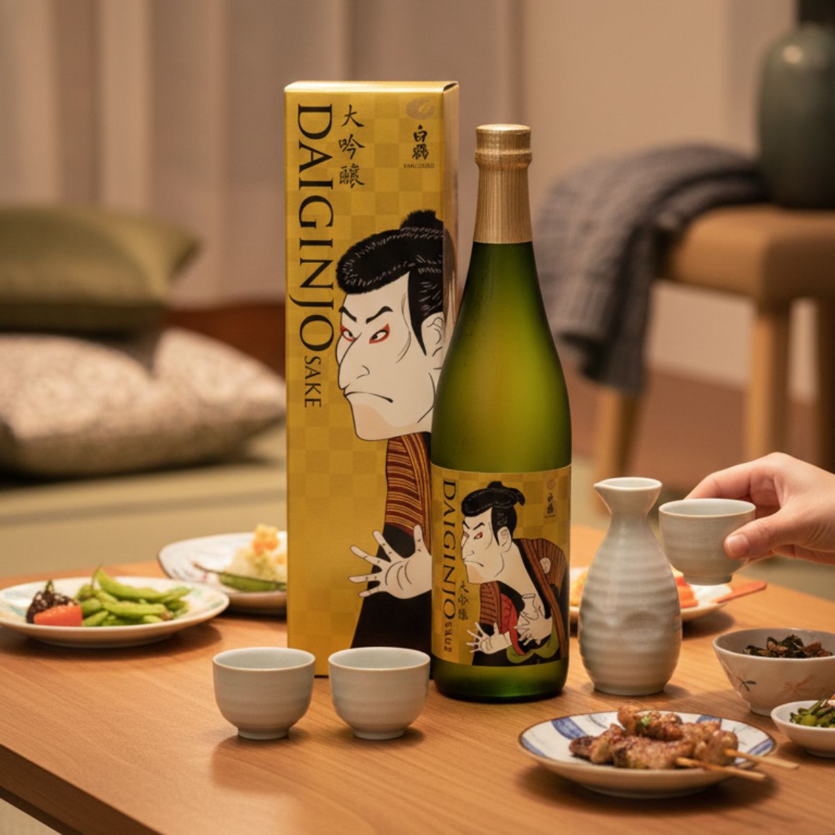 Σάκε Hakutsuru Ukiyo E Daiginjo Premium Sake