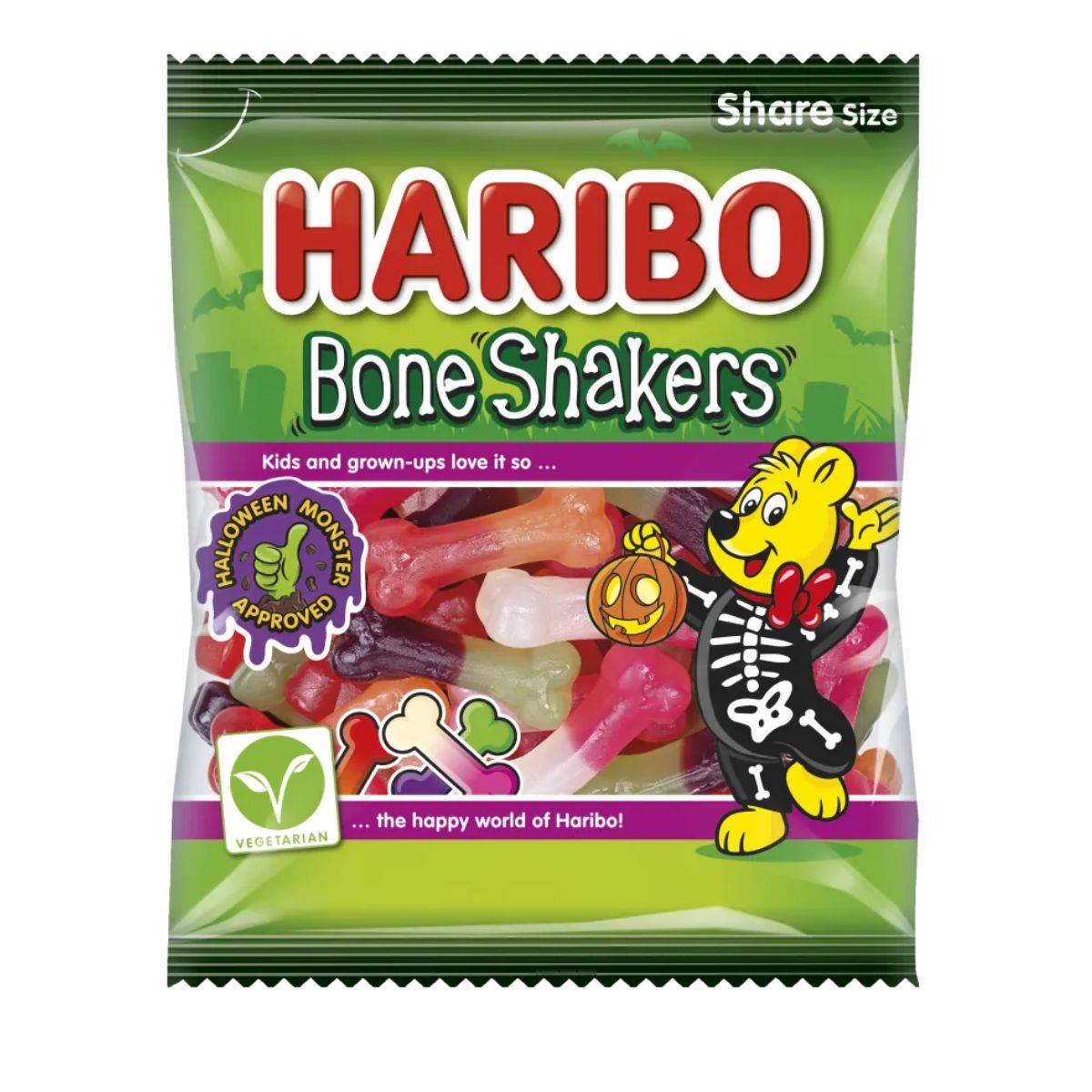 Ζελεδάκια Χάλοουιν Haribo Bone Shakers