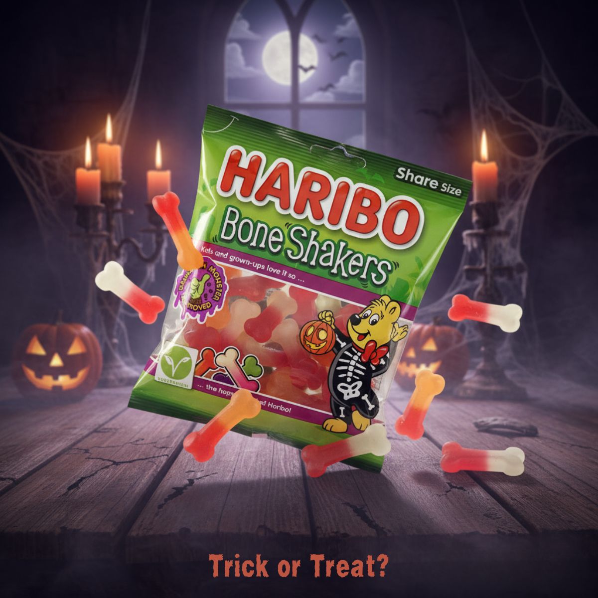 Ζελεδάκια Χάλοουιν Haribo Bone Shakers