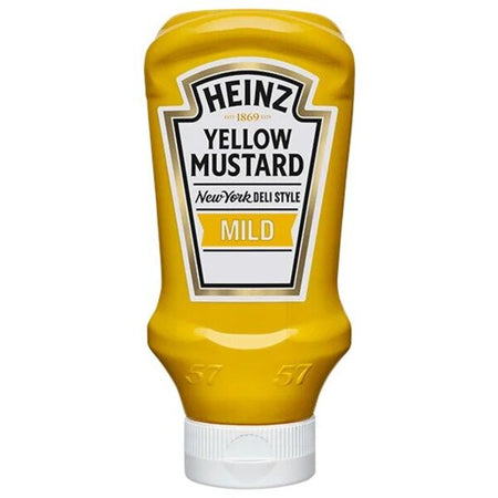 Heinz Yellow Mustard Mild New York Deli Style 220ml