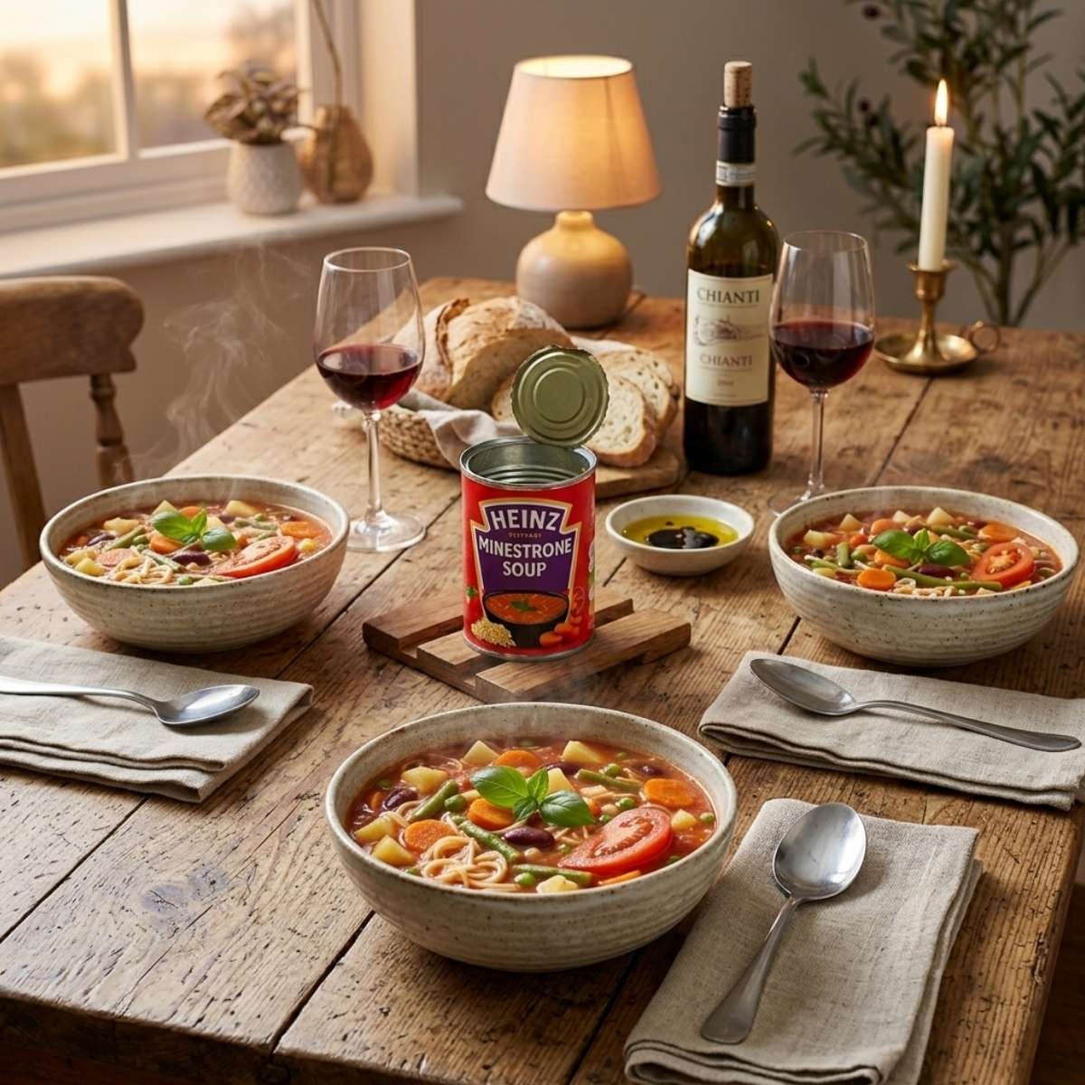 Σούπα Έτοιμη Heinz Minestrone Soup