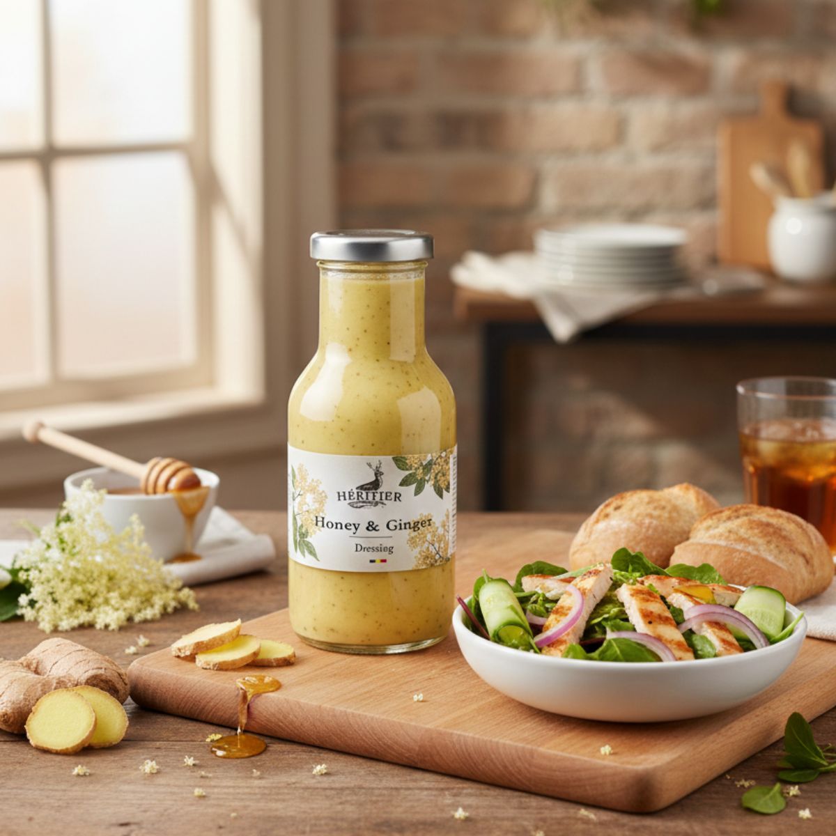 Ντρέσινγκ Heritier Honey and Ginger Dressing