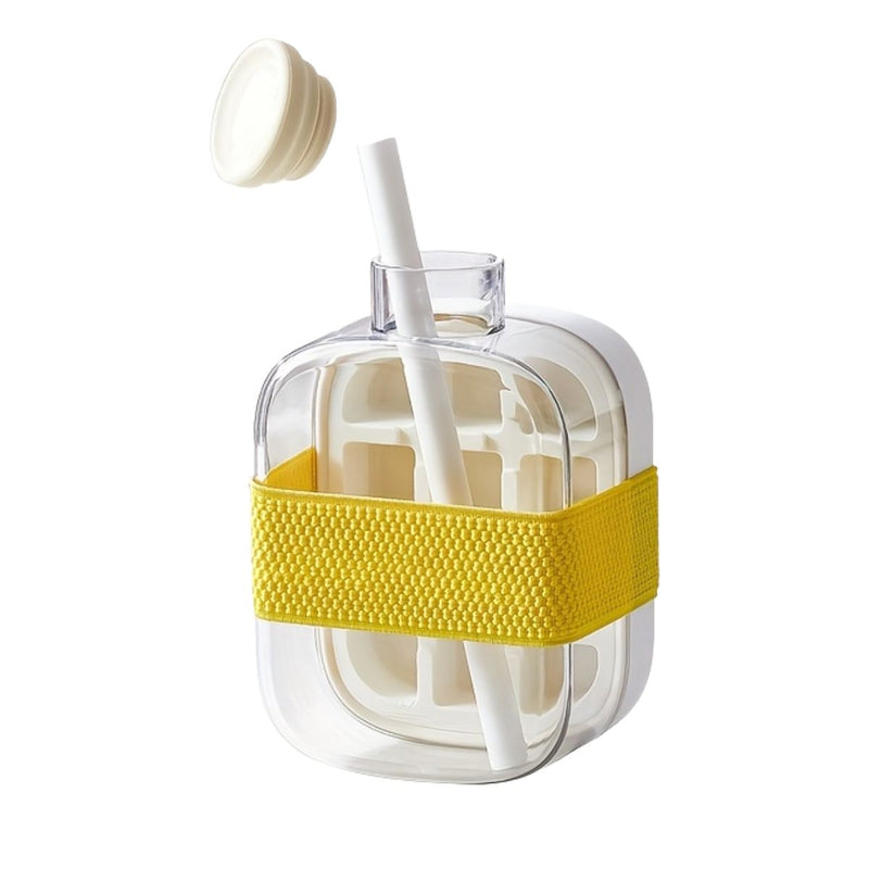 Παγοθήκη και Μπουκάλι Ice Cube Maker and Water Bottle 2 In 1 White