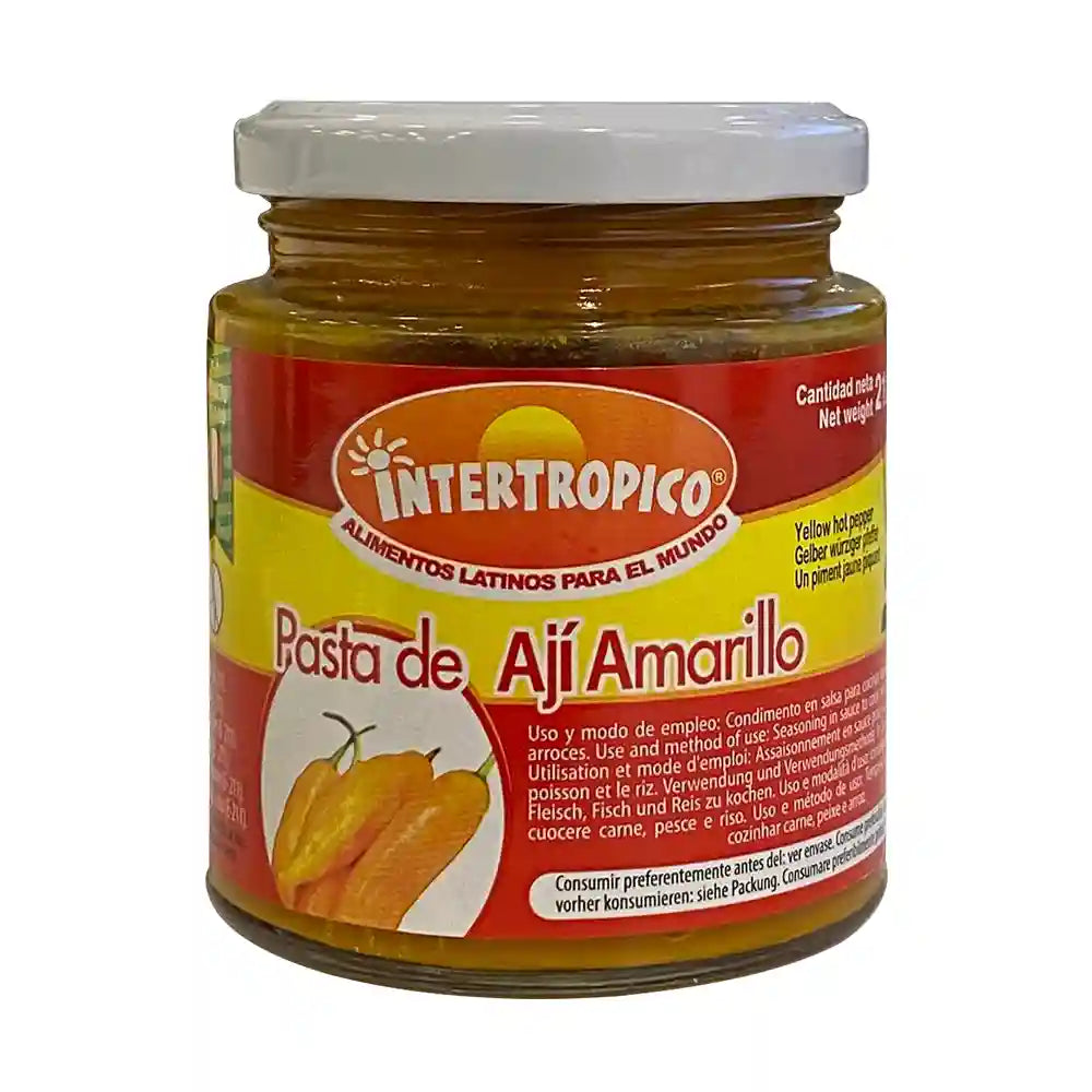 Intertropico Yellow Pepper Chilli Paste 212g-A