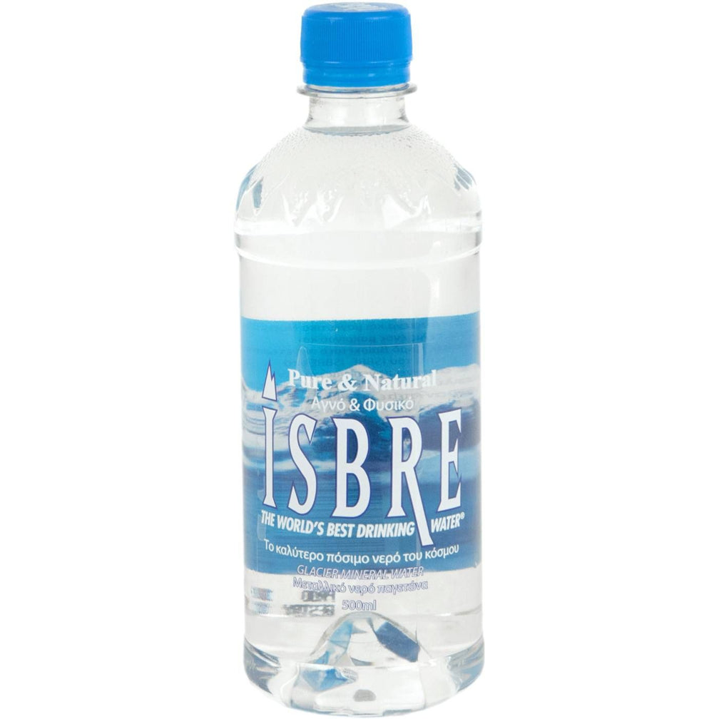 Isbre Pure And Natural Glasier Mineral Water 500ml-A