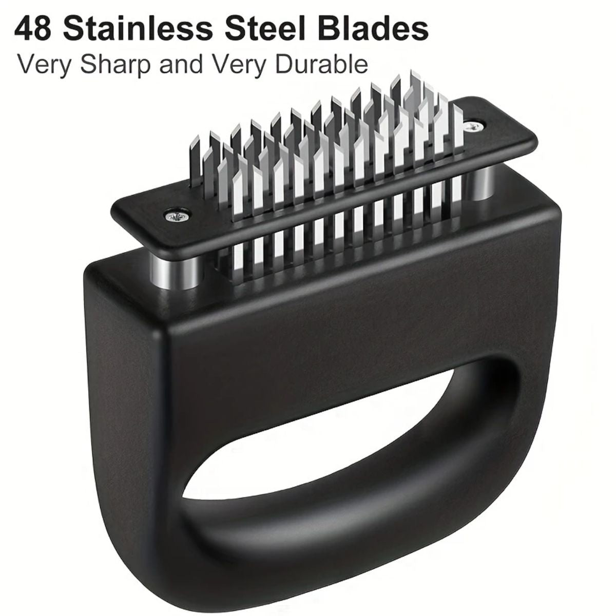 Εργαλείο Τρυφεροποίησης Κρέατος 48 Blade Stainless Steel Meat Tenderizer