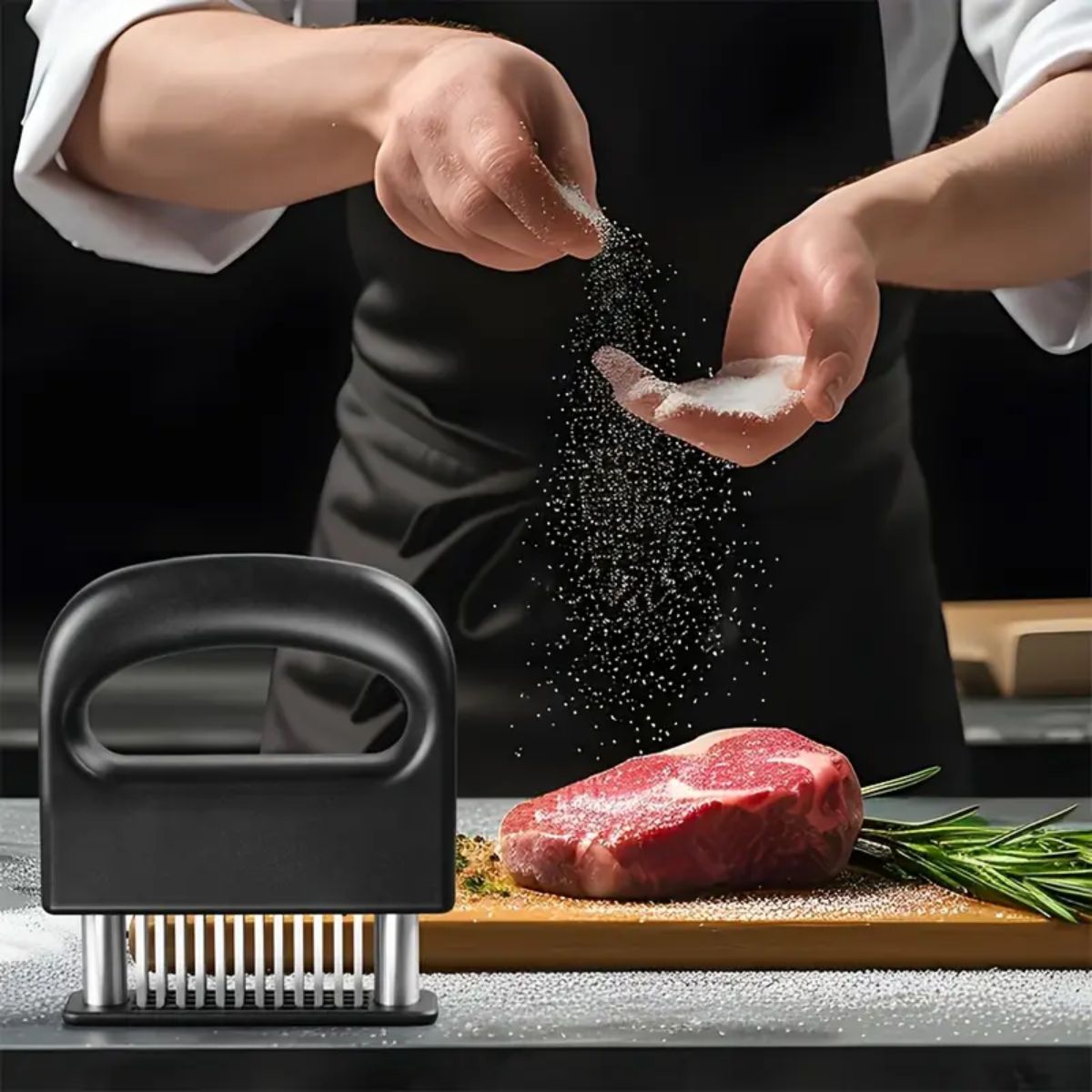 Εργαλείο Τρυφεροποίησης Κρέατος 48 Blade Stainless Steel Meat Tenderizer