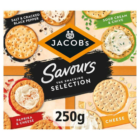 Συλλογή Κράκερ Jacobs Savours Cracker Assortment 250g